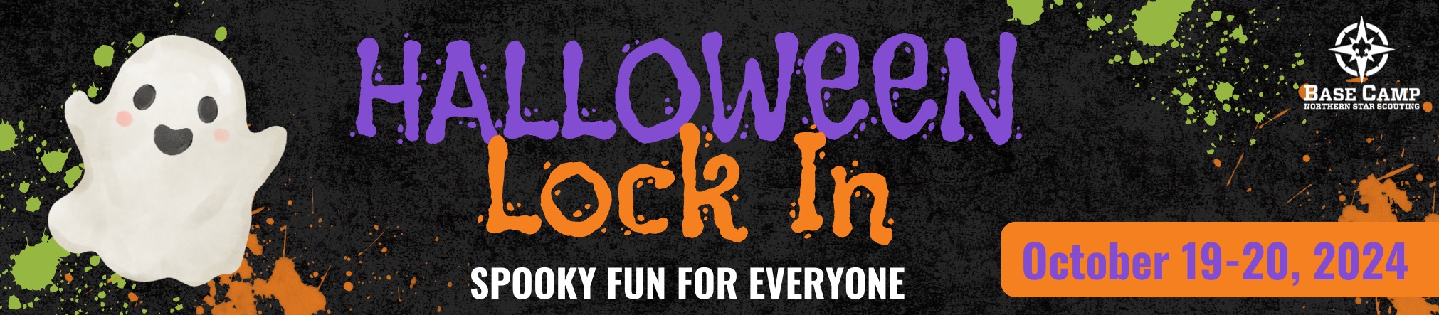 Halloween lock-in: Spooky fun for everyone. October 19th to the 20th of 2024.